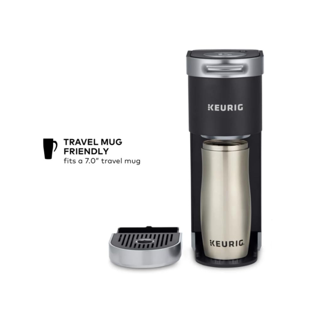 Single Serve Coffee Maker Black D123291