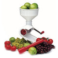 White Food Strainer and Sauce Maker J3128