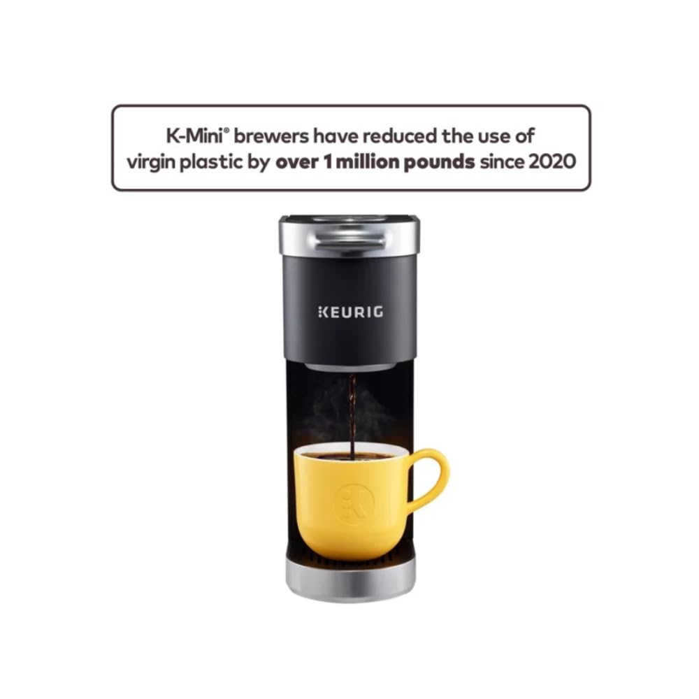 Single Serve Coffee Maker Black D123291