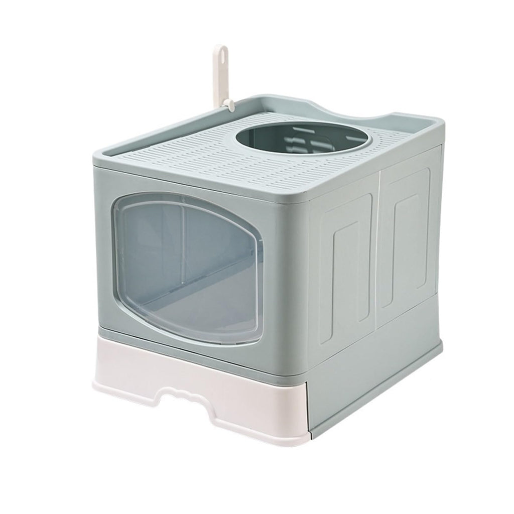 Foldable Cat Litter Box with Lid I29256