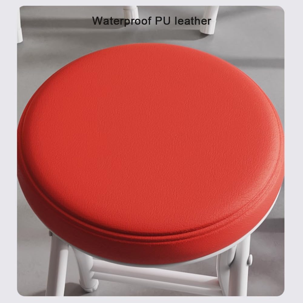 Round Padded Folding Stool Z359