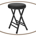 Round Padded Folding Stool Z359