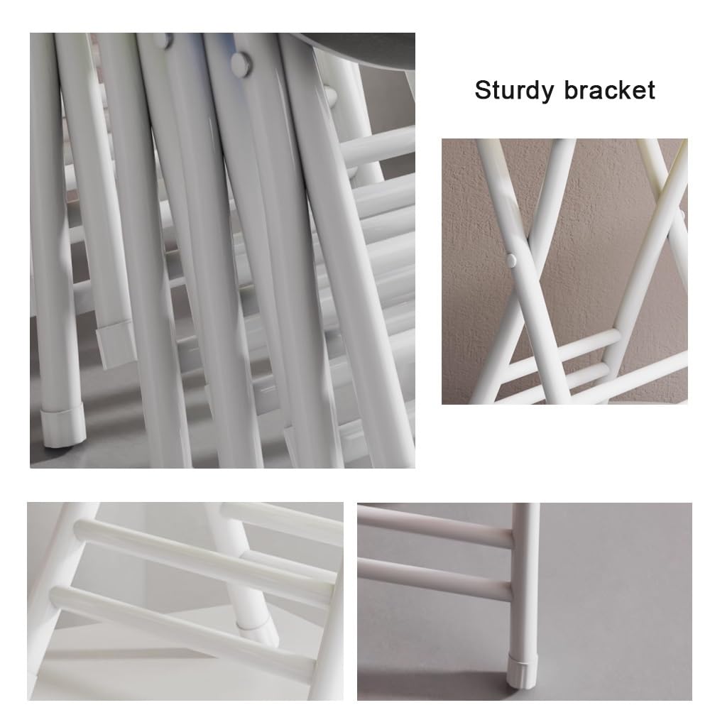 Round Padded Folding Stool Z359
