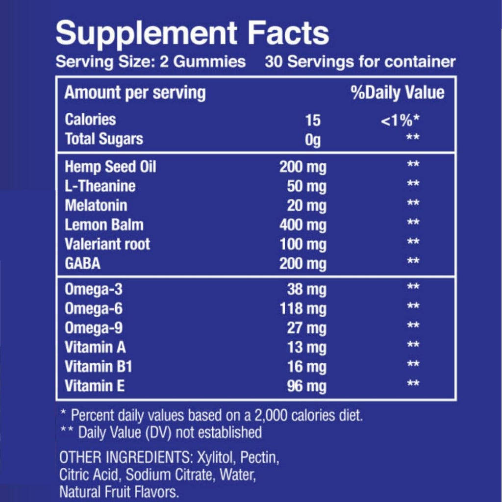 Sugar-Free Vegan 60 Gummies H911773