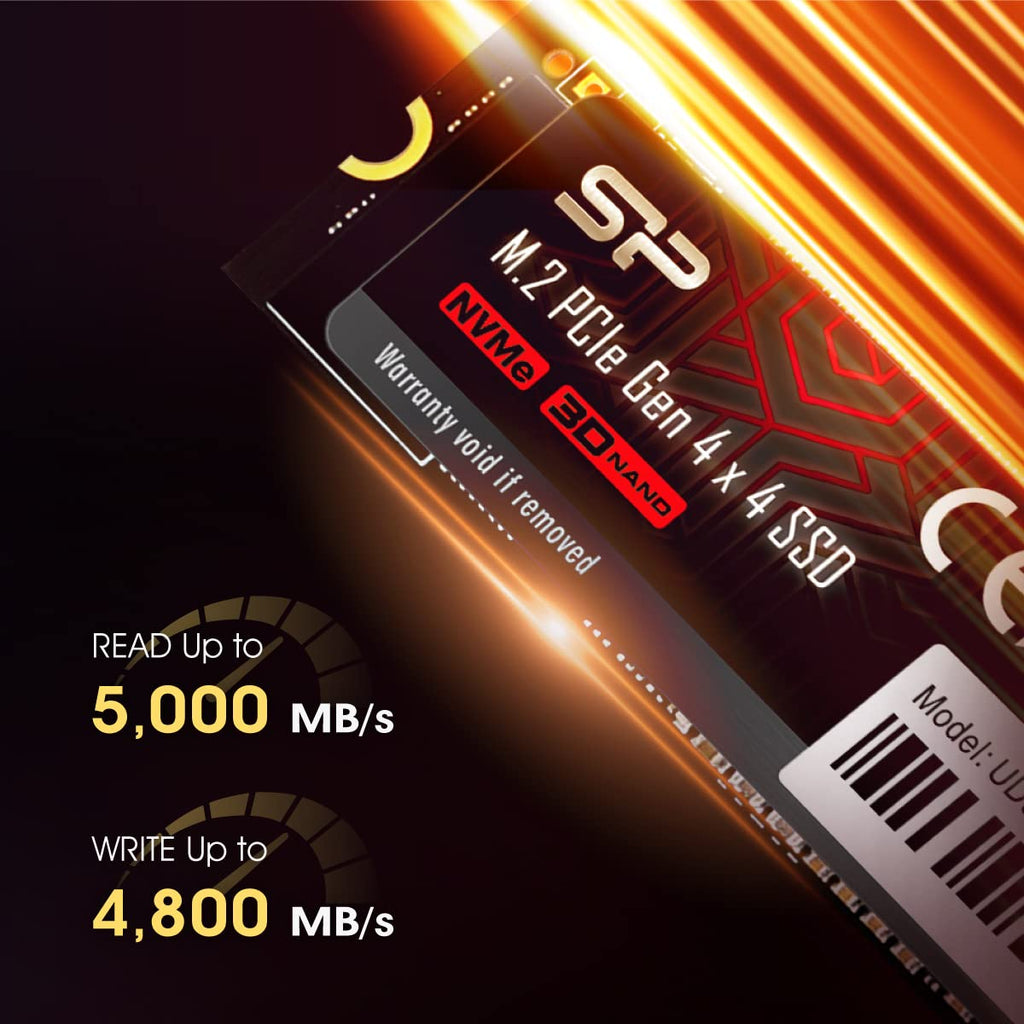 4TB NVMe 4.0 Gen4 PCIe M.2 SSD Z775641