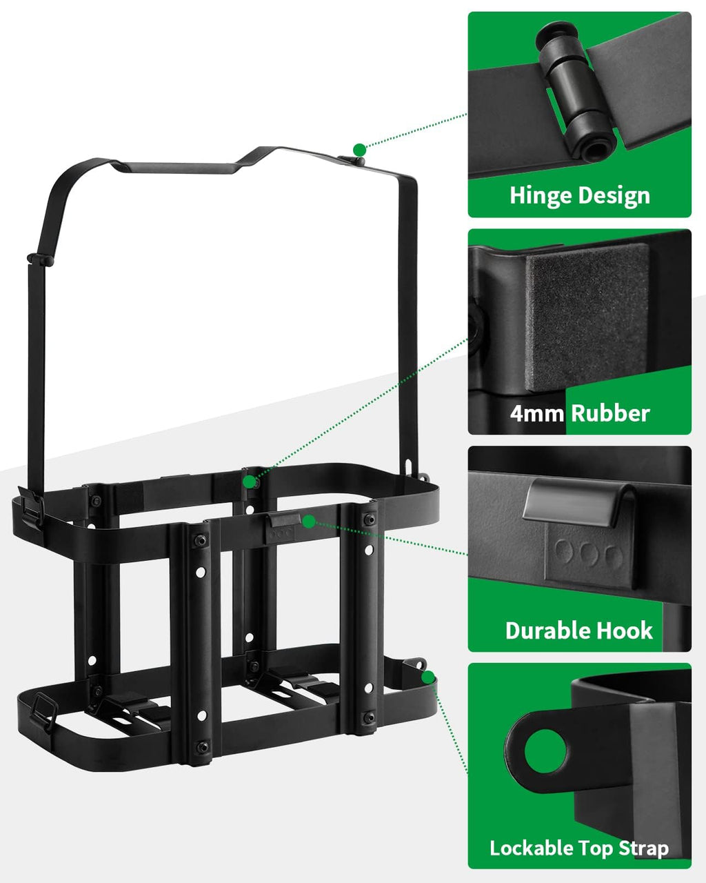 5 Gallon Water Container Holder Mount U58884