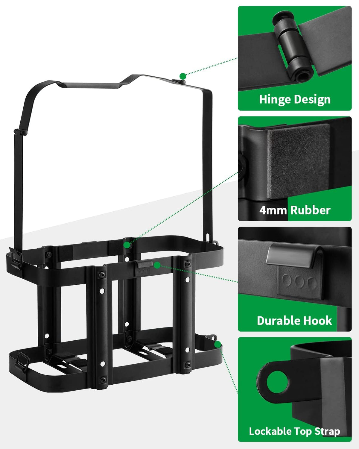5 Gallon Water Container Holder Mount U58884