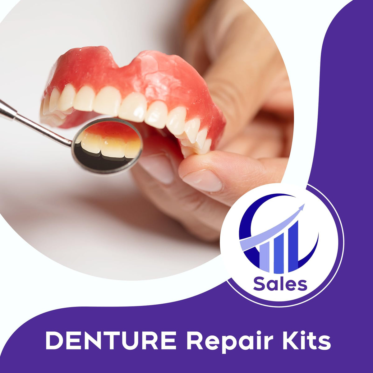 DIY Denture Kit for Upper & Lower Teeth B185