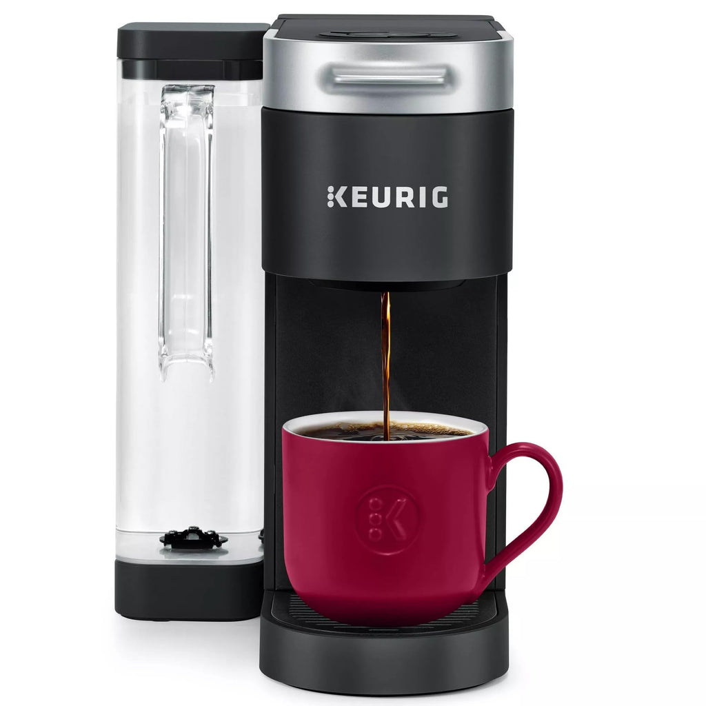 Single Serve K-Cup Pod Coffee Maker, 4 Brew Sizes, 66oz Removable Reservoir, Black Y478