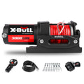 12V 3000LBS Synthetic Rope Electric Winch with Mounting Bracket H191951