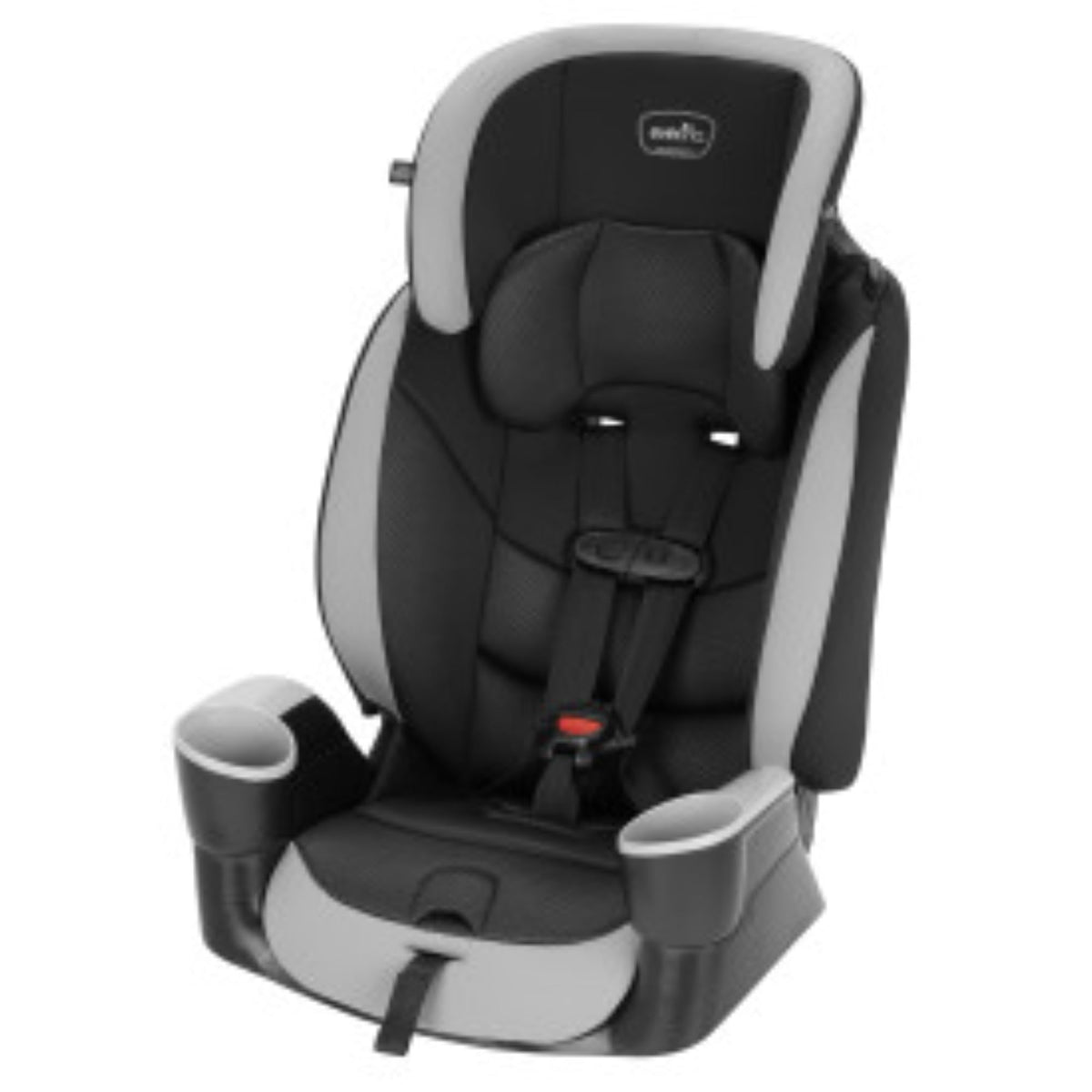 High-Back Booster Car Seat with Harness, 22 to 110lbs, Granite Gray V43338