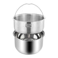 Stainless Steel Rice Cooker Inner Pot with Steamer Basket 3.0L R300343