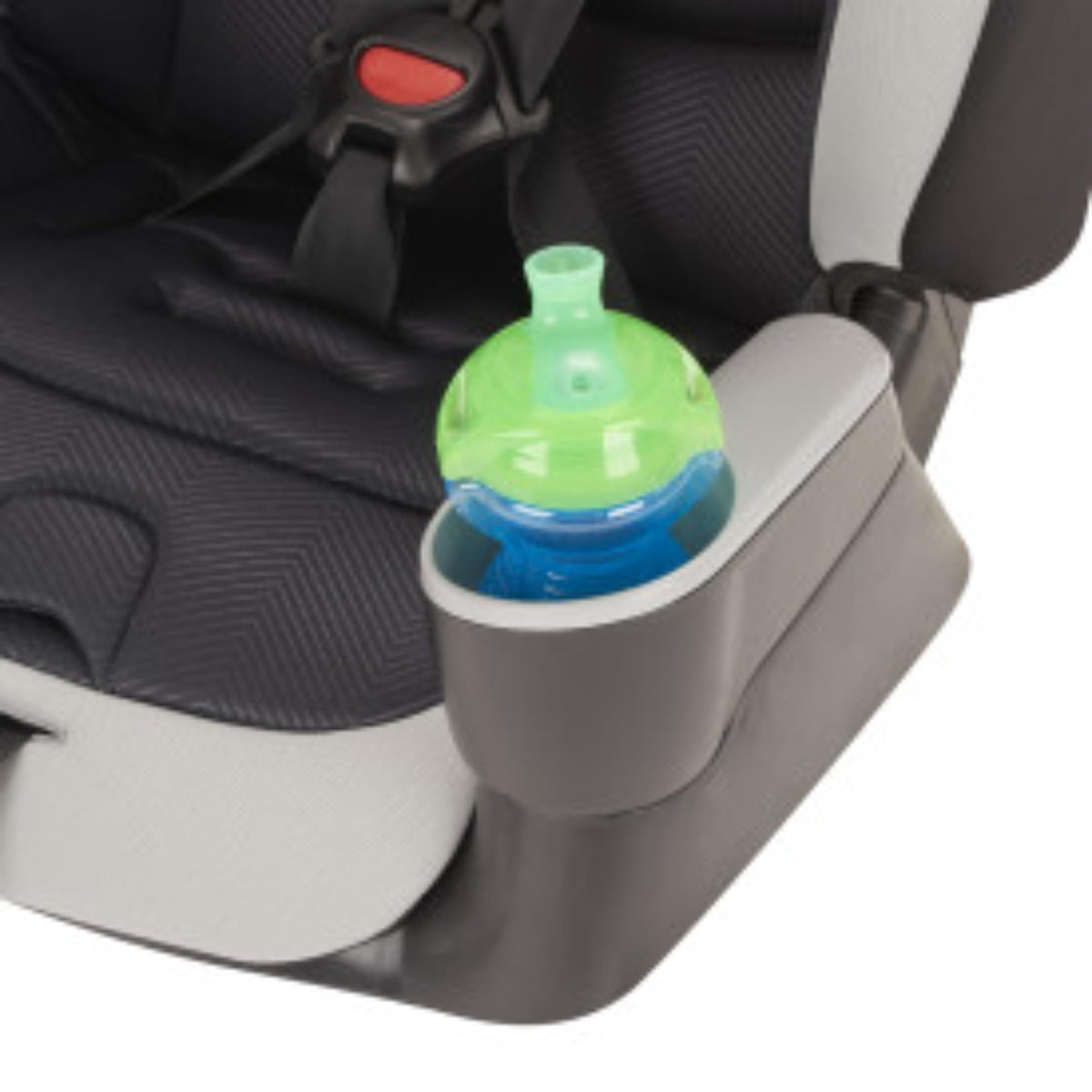 High-Back Booster Car Seat with Harness, 22 to 110lbs, Granite Gray V43338