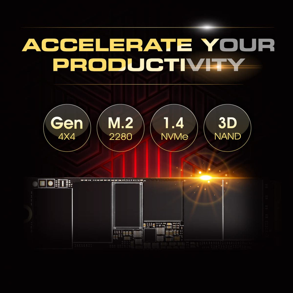 4TB NVMe 4.0 Gen4 PCIe M.2 SSD Z775641
