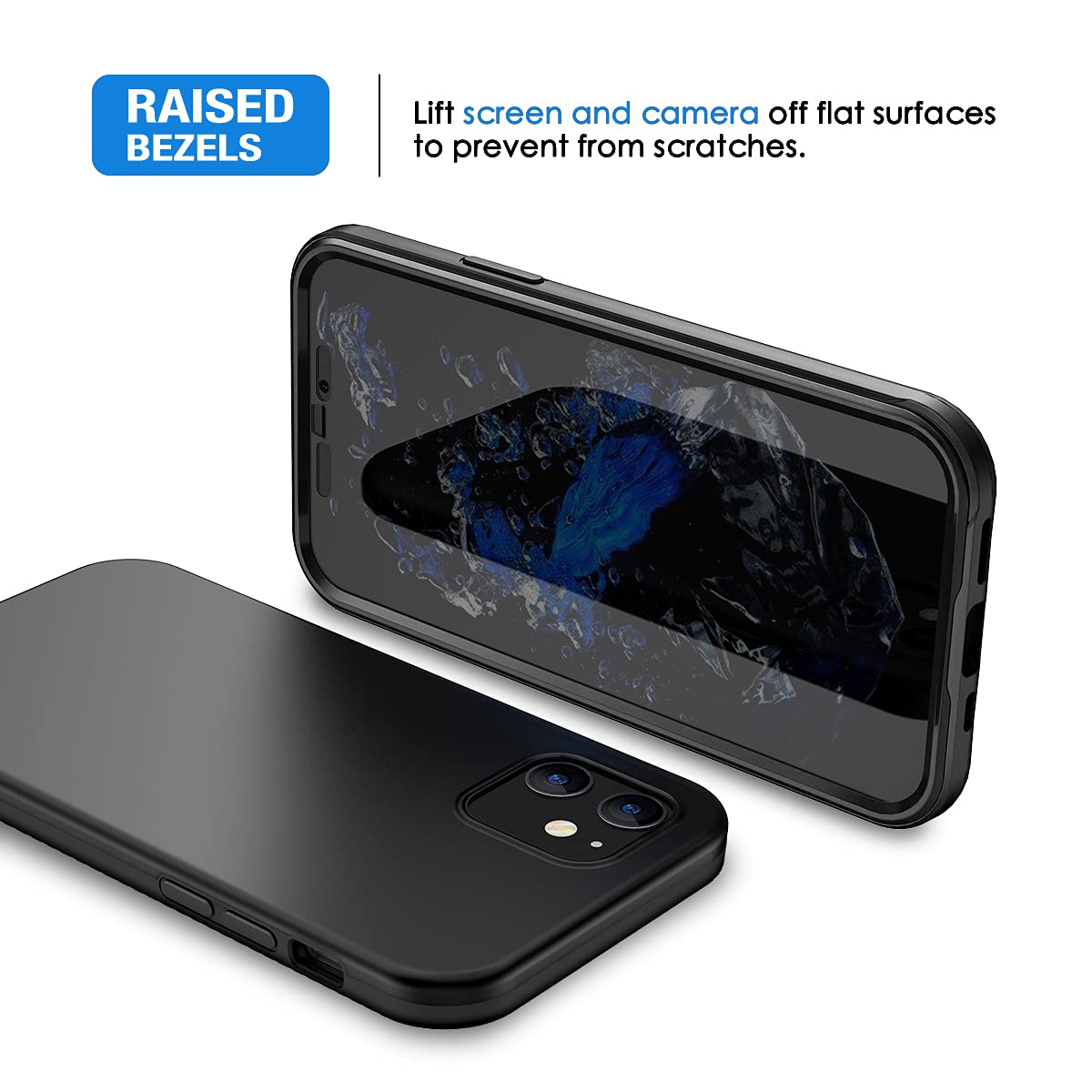 iPhone 12 Mini Case with Screen Protector Black W337505