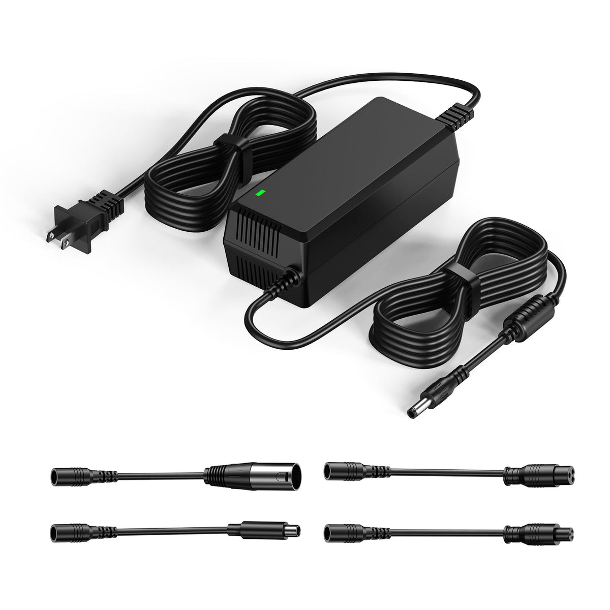 54.6V 2A Electric Scooter Charger 5 Connectors 8.2ft P969022