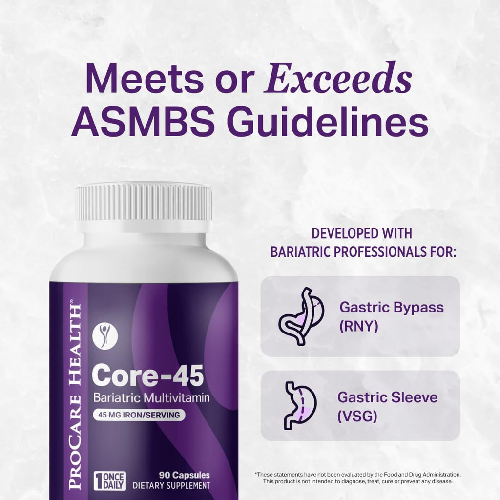 Bariatric Multivitamin 45mg Iron Capsule 30ct C29110