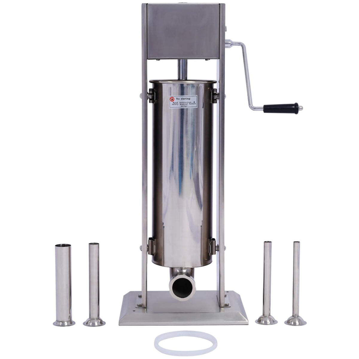 Stainless Steel Vertical Sausage Stuffer 15Lb O60029
