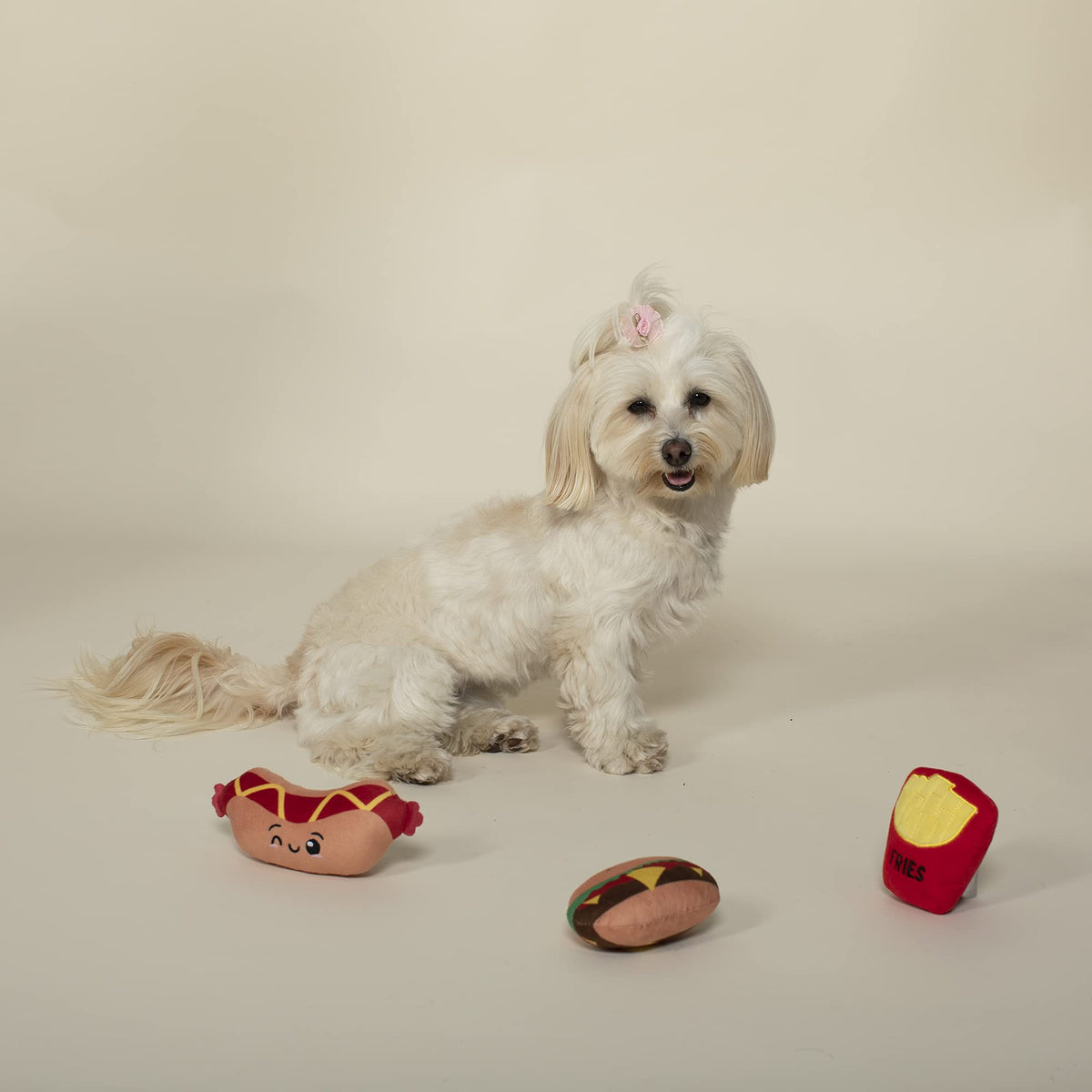 Plush Dog Toy Set 3 Piece Set H8855