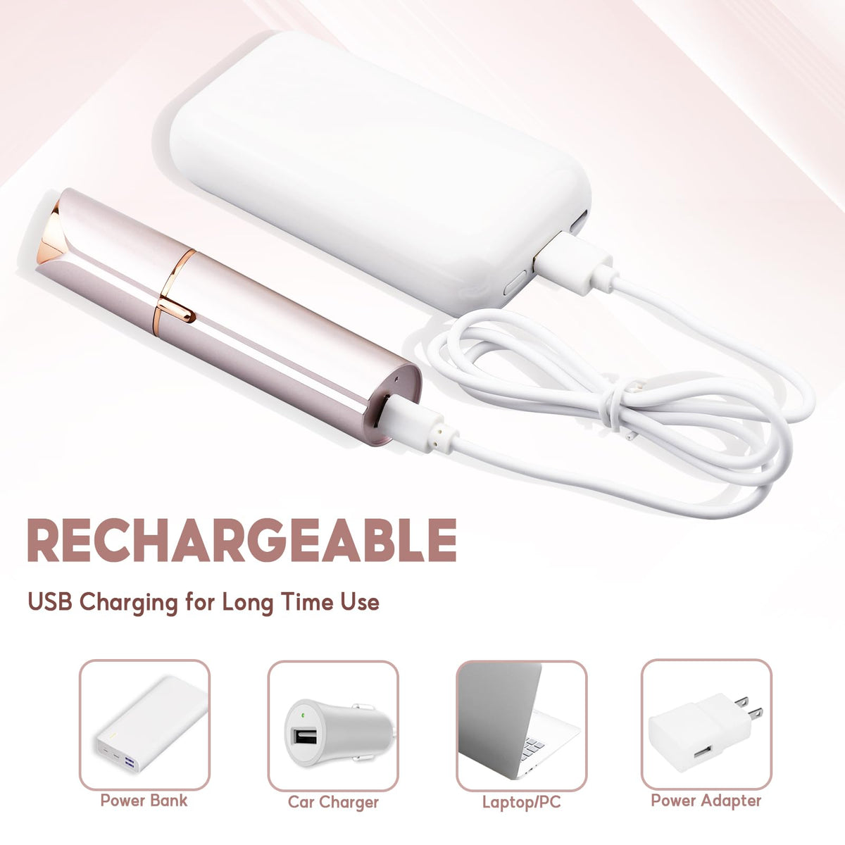 Rechargeable Facial Hair Remover Z114