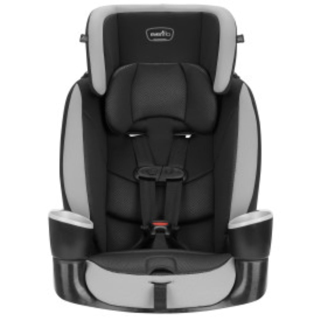 High-Back Booster Car Seat with Harness, 22 to 110lbs, Granite Gray V43338