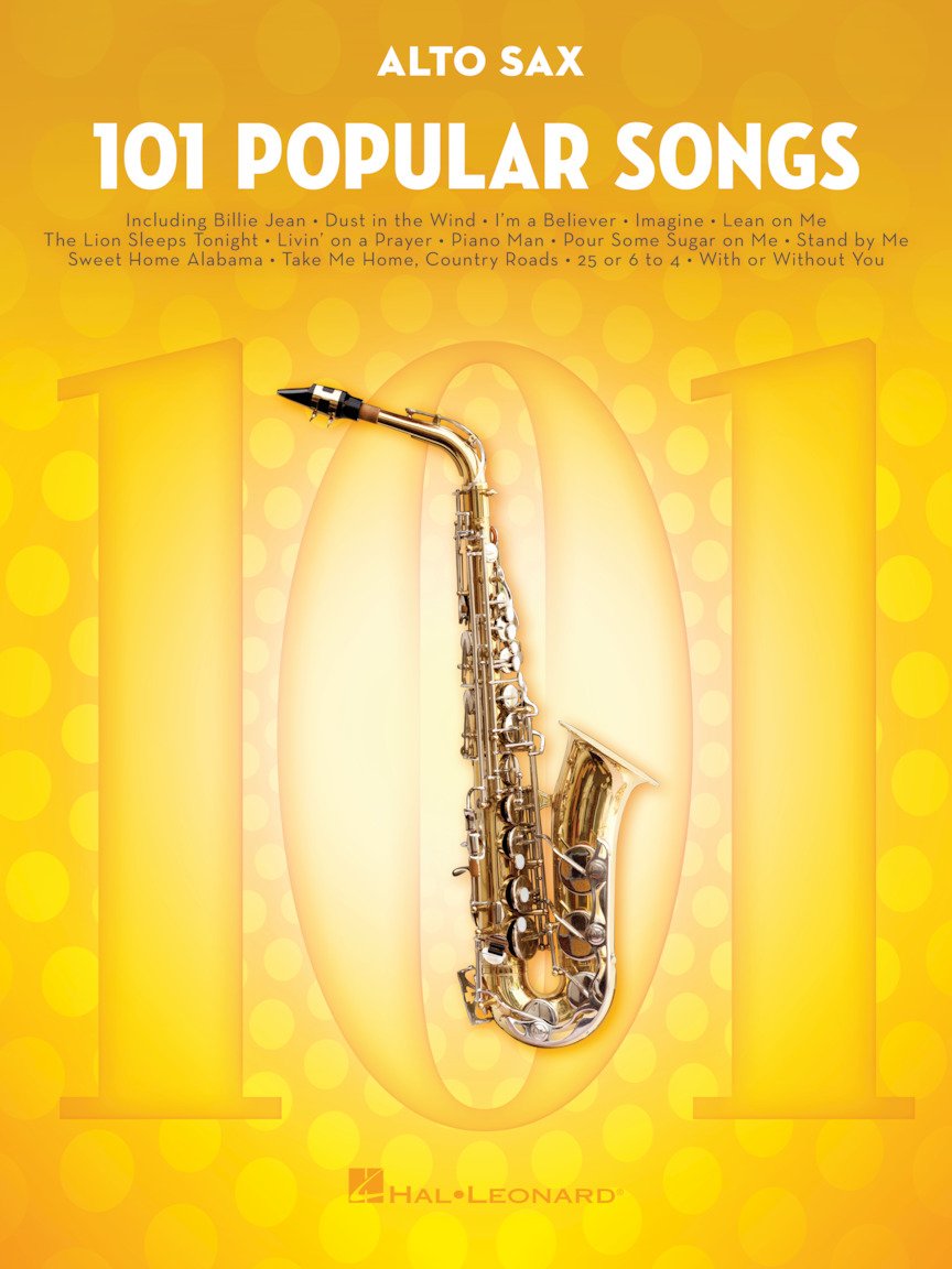 Alto Sax Sheet Music Songbook A81050