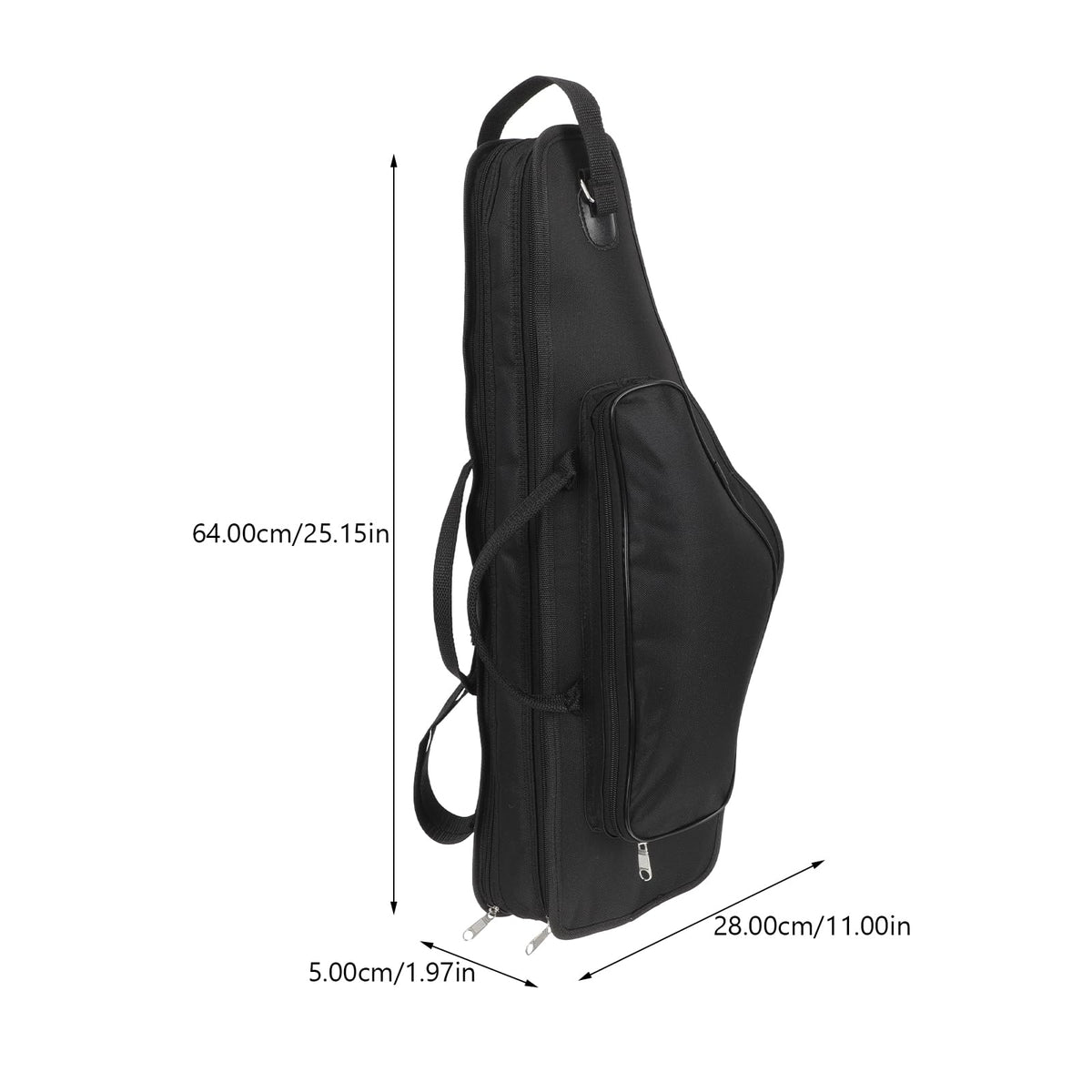 Alto Saxophone Case with Handle and Shoulder Strap I6449