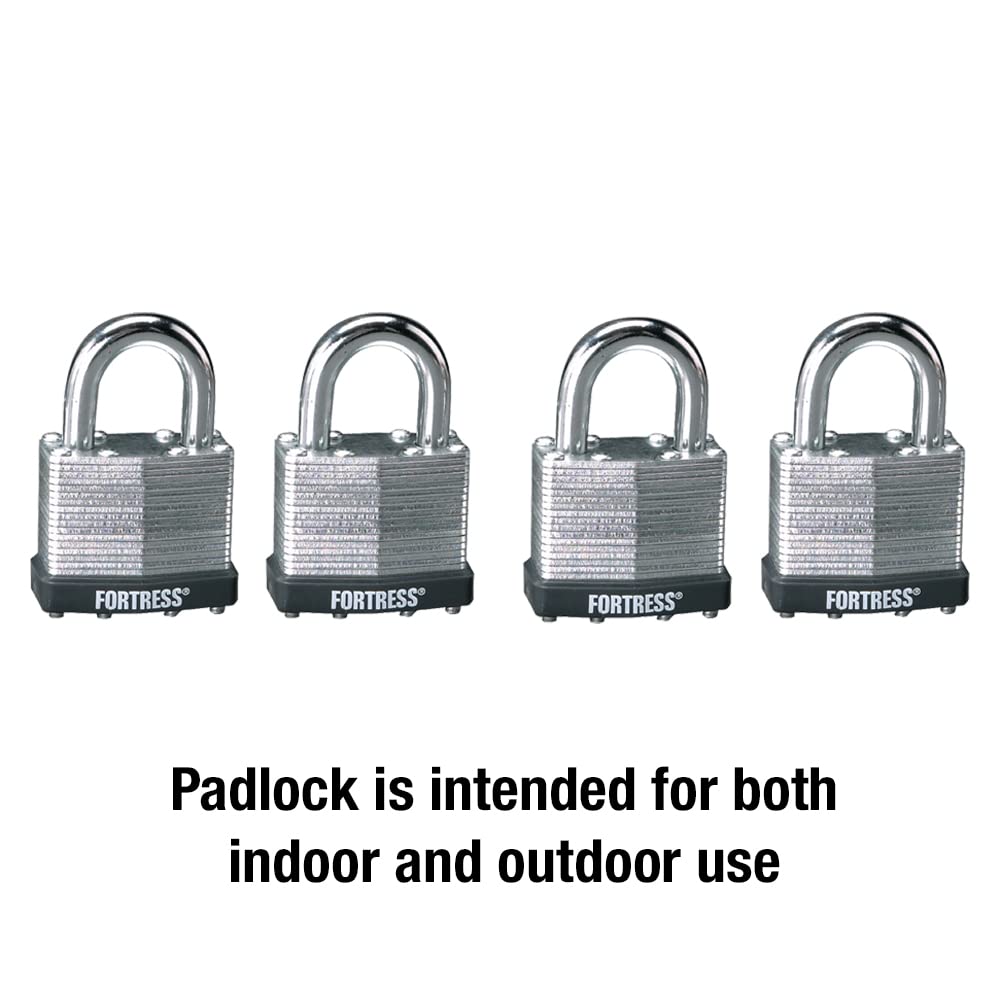 Laminated Steel Padlock 4-Pack G563