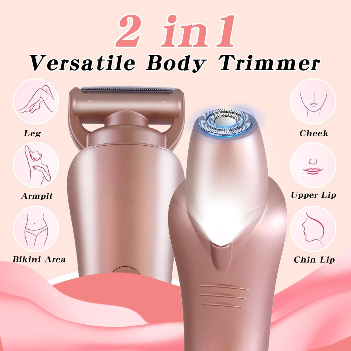 Electric Shaver for Women IPX7 Waterproof P71886