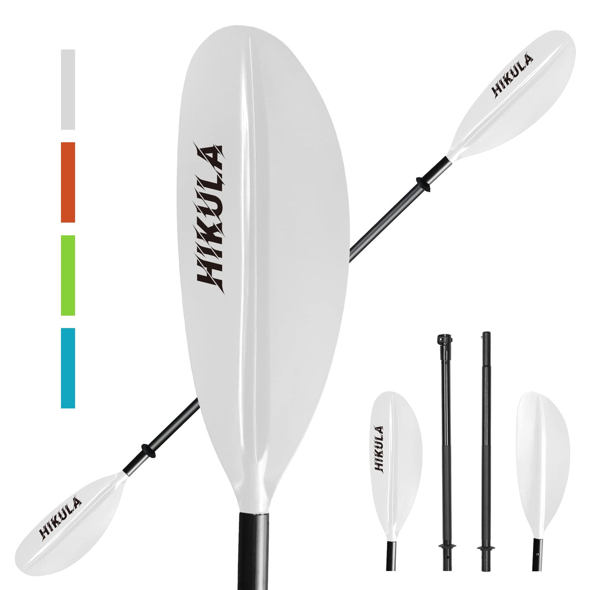 4 Piece Aluminum PP Floating Kayak Paddle G138925