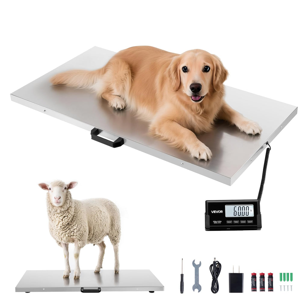 Digital Shipping Scale 660 lbs with LCD Display P206672