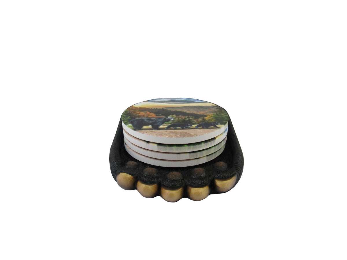 Bear Claw Coaster Set I1090