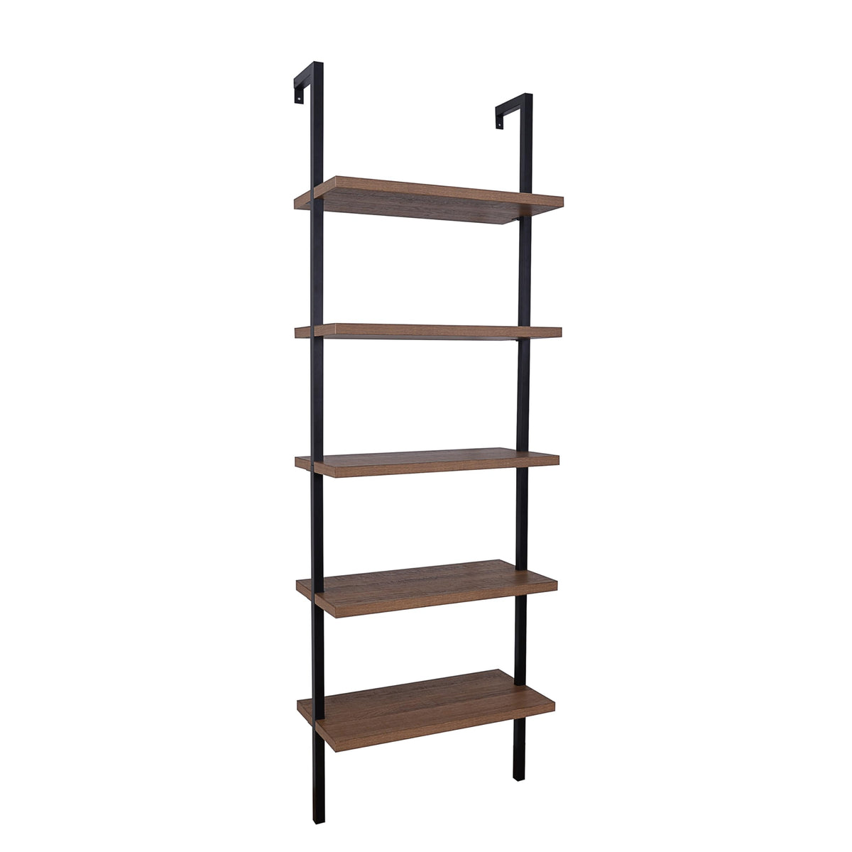 5-Shelf Oak Wood Modern Bookcase F69489