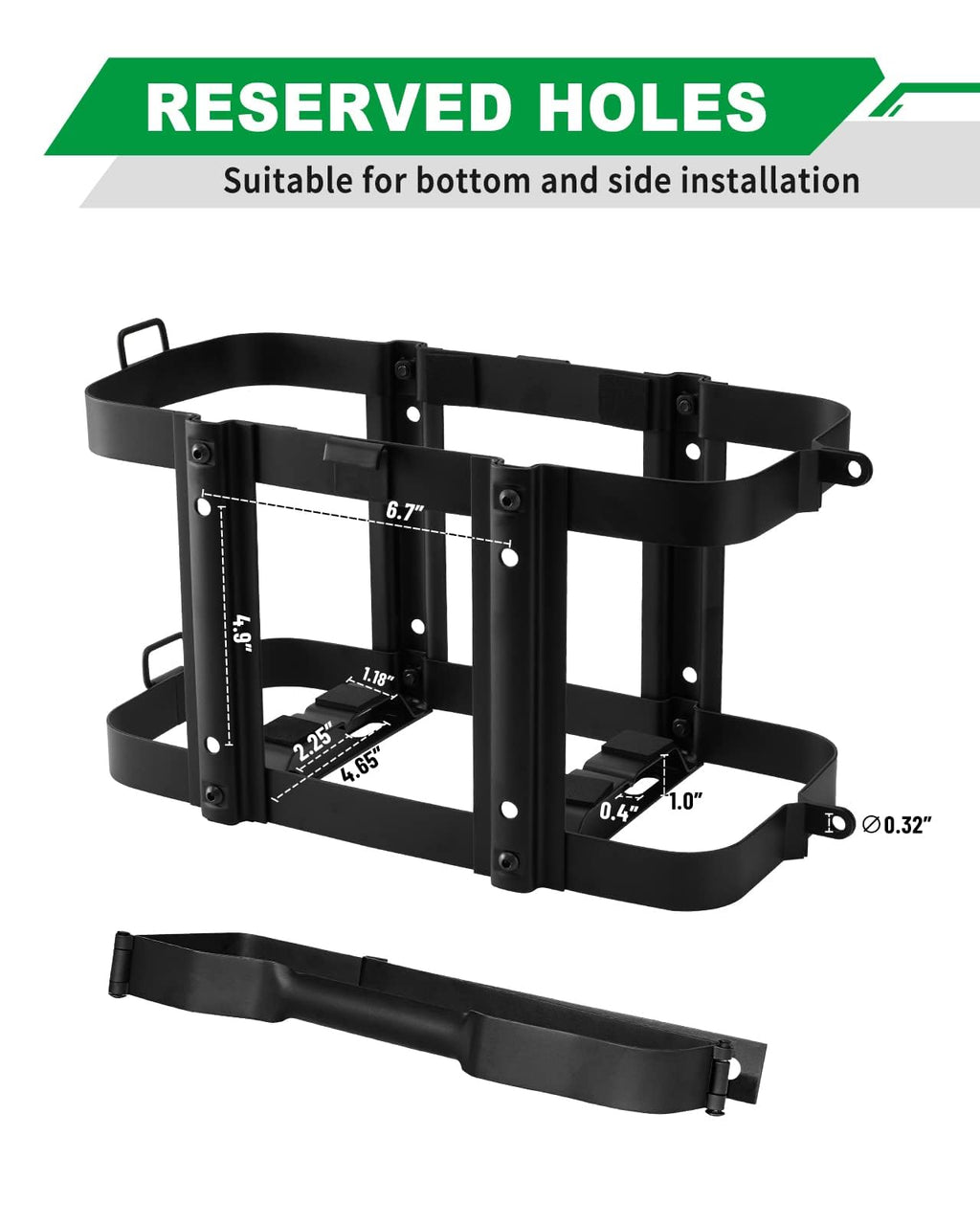 5 Gallon Water Container Holder Mount U58884