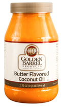 Butter Flavored Coconut Oil, 32 oz L185