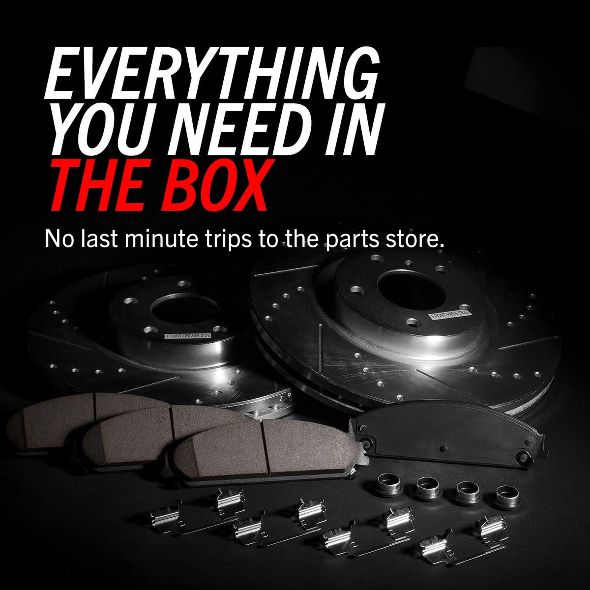 Brake Pad & Rotor Kit Q977