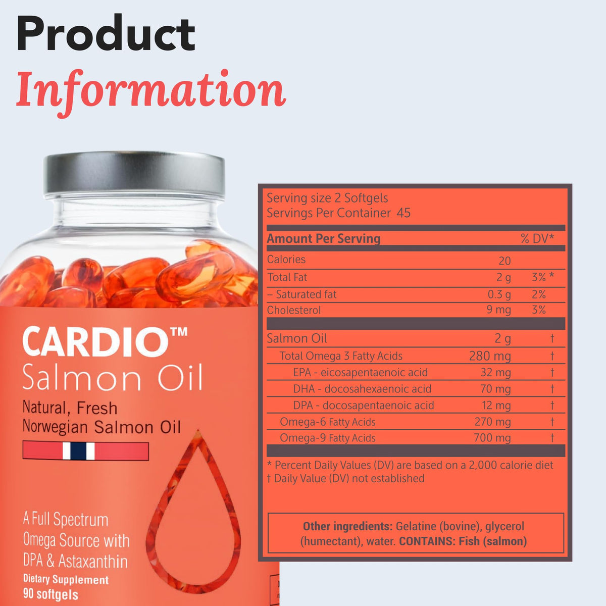 Omega 3 Fish Oil 1000mg 90 Capsules W32604