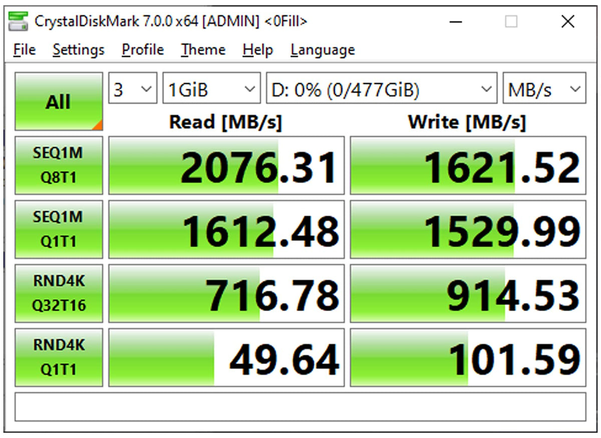 512GB NVMe PCIe M.2 2280 Internal SSD M17165