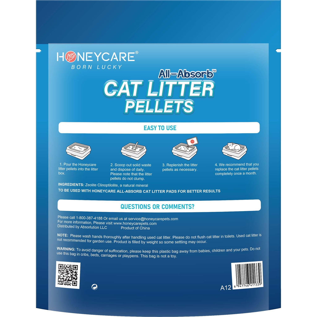 Cat Litter Pellets, Zeolite, 3.5 Lbs T8516