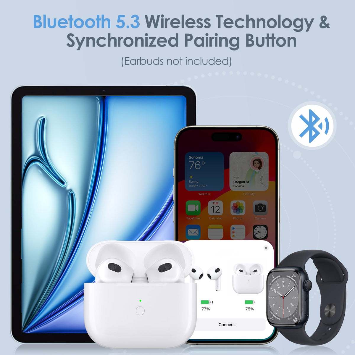 Wireless Charging Case Replacement F616