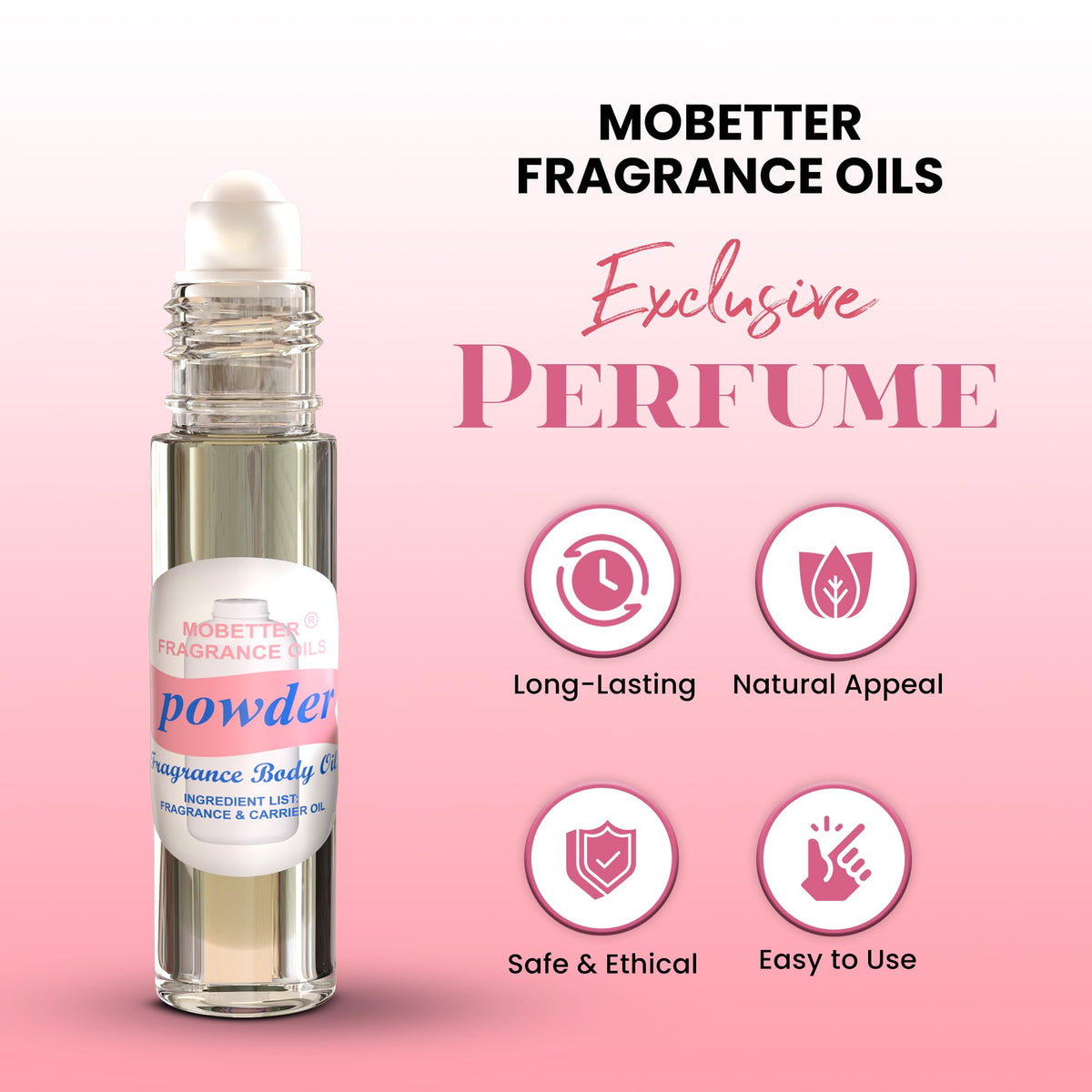Powder Fresh Scent Body Oil T467