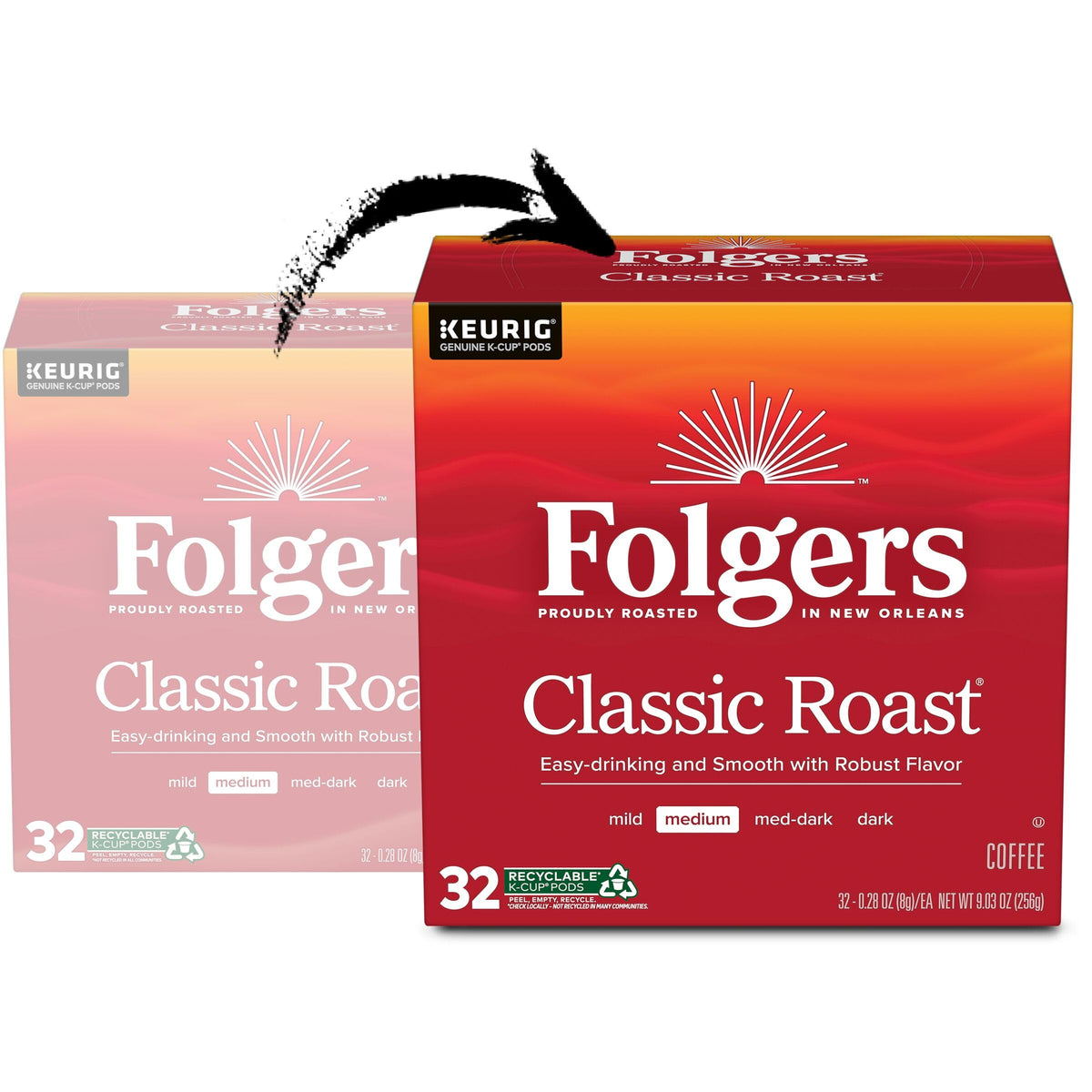 Medium Roast Coffee K-Cup Pods 128 Count O693