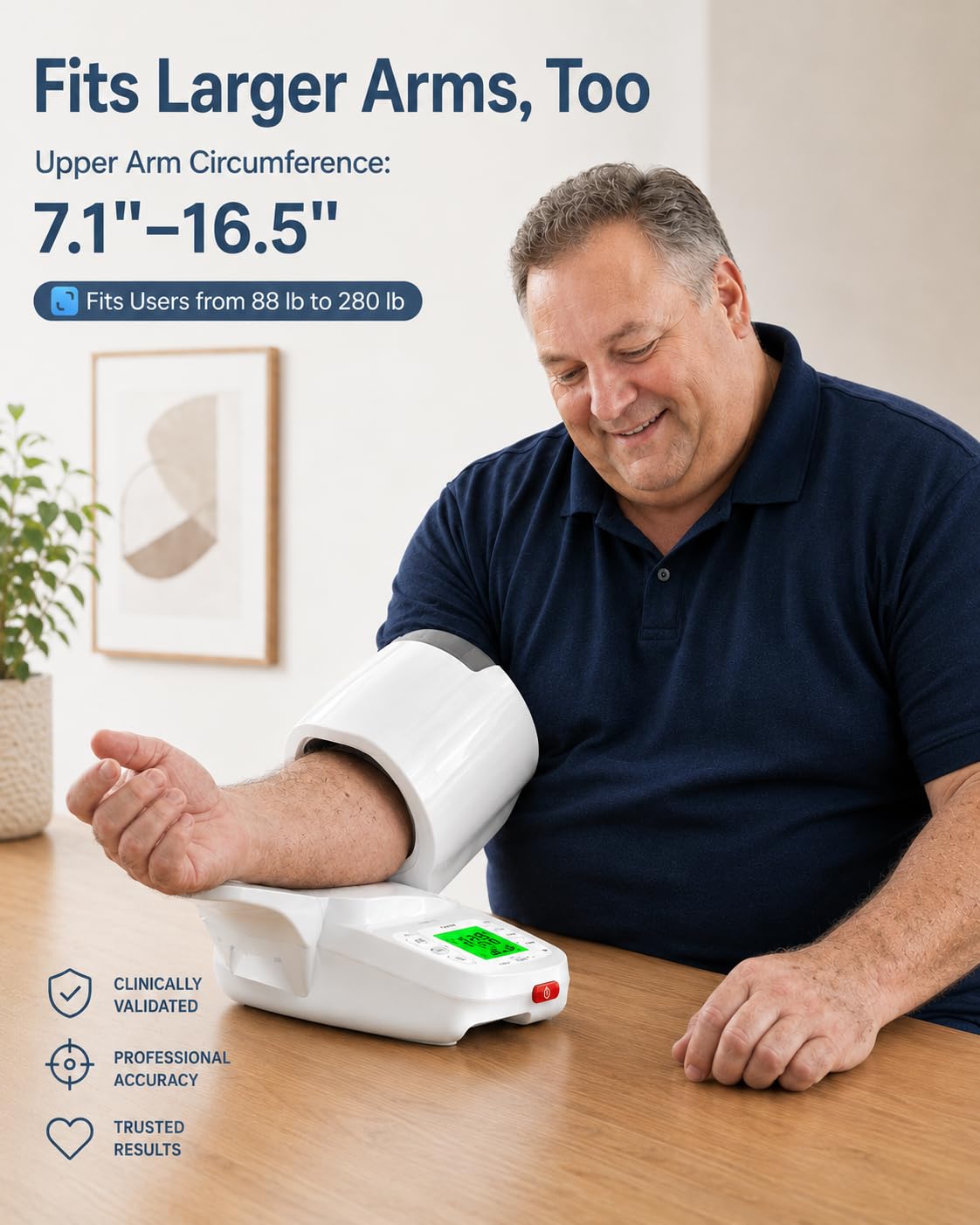 Upper Arm Blood Pressure Monitor D956