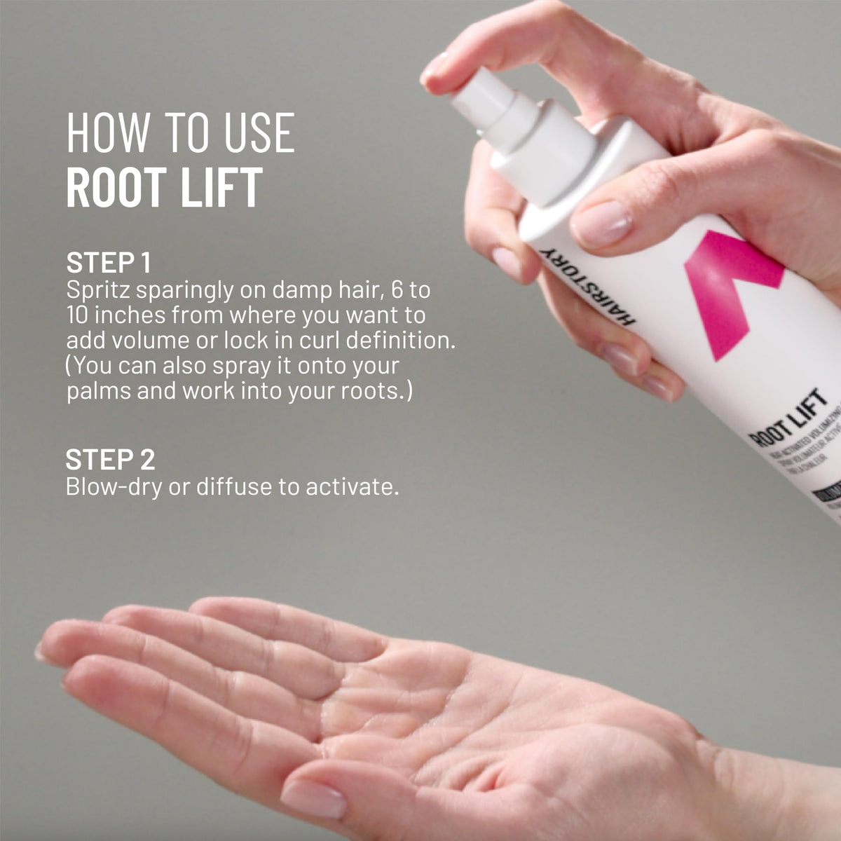 Heat Activated Volumizing Spray 8 oz J6013