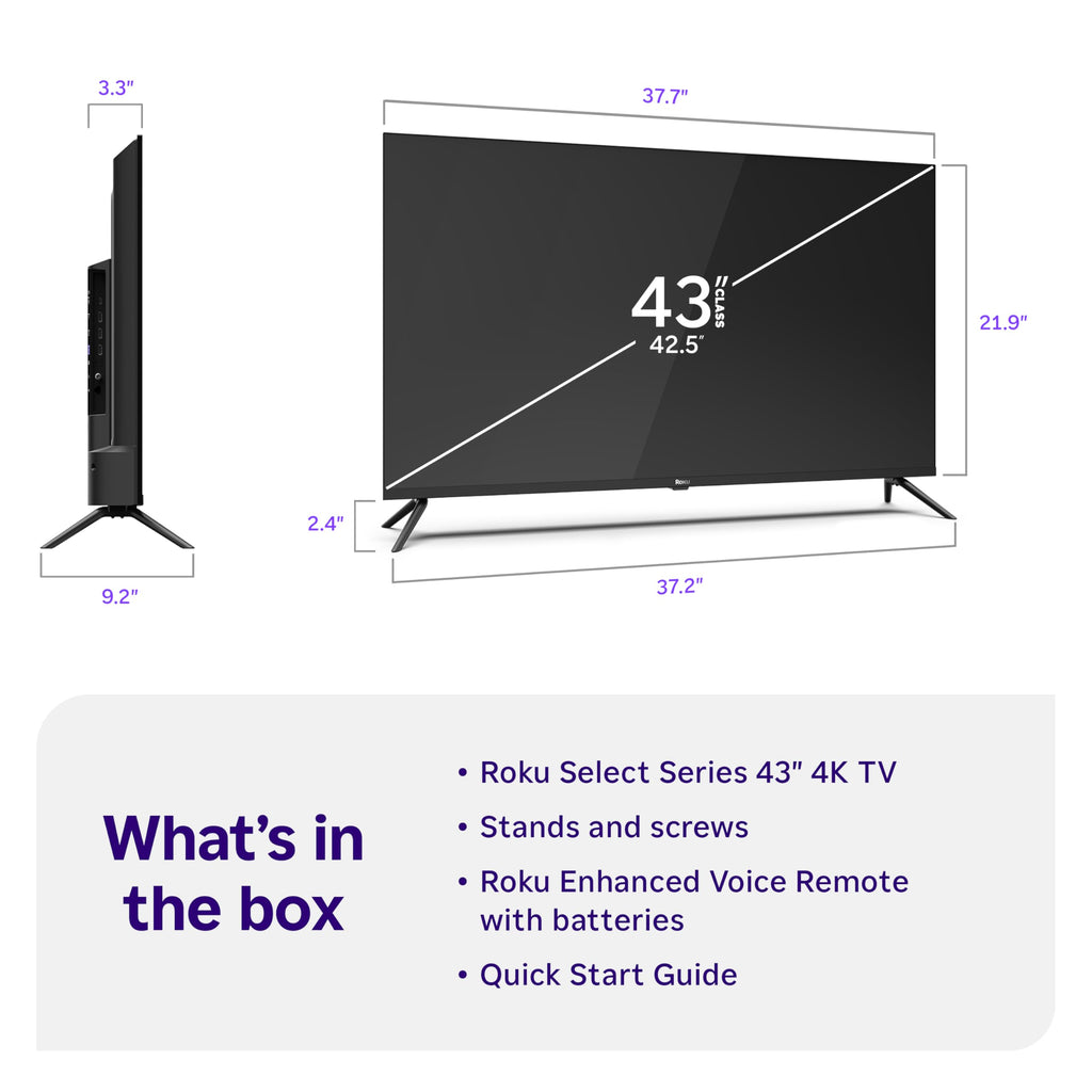 43-Inch 4K HDR LED Smart TV X669