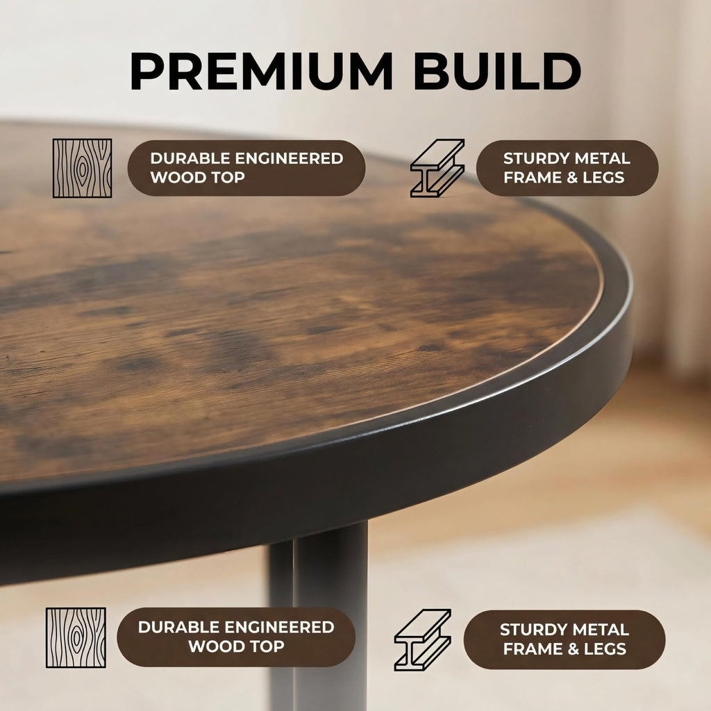Round Wood Coffee Table E8799
