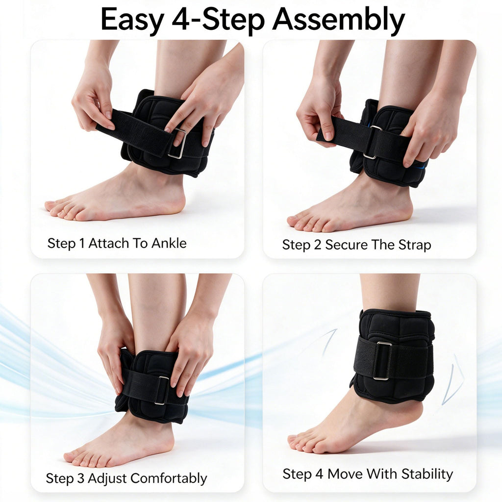 Adjustable Ankle Weights Set Z181465