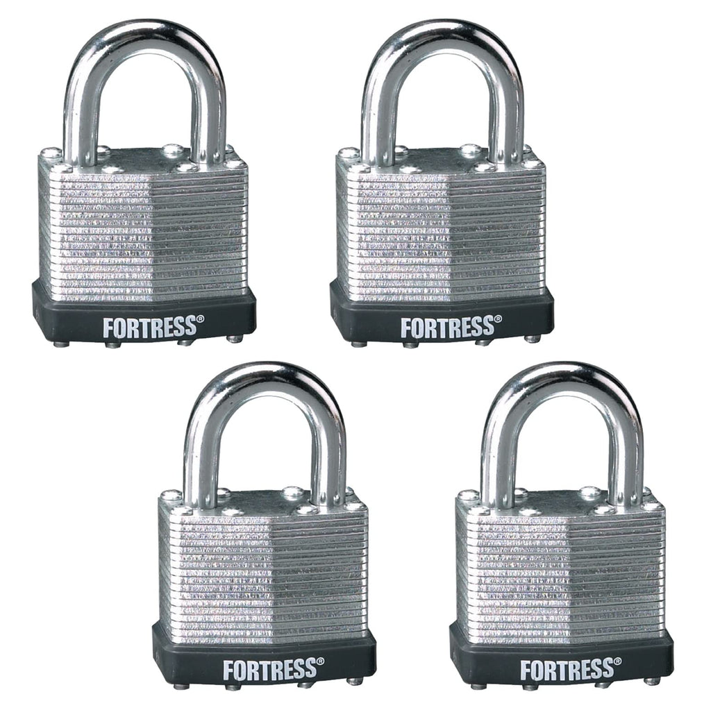 Laminated Steel Padlock 4-Pack G563