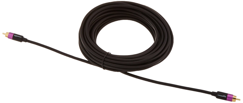 Black RCA Audio Cable 35 Feet D866