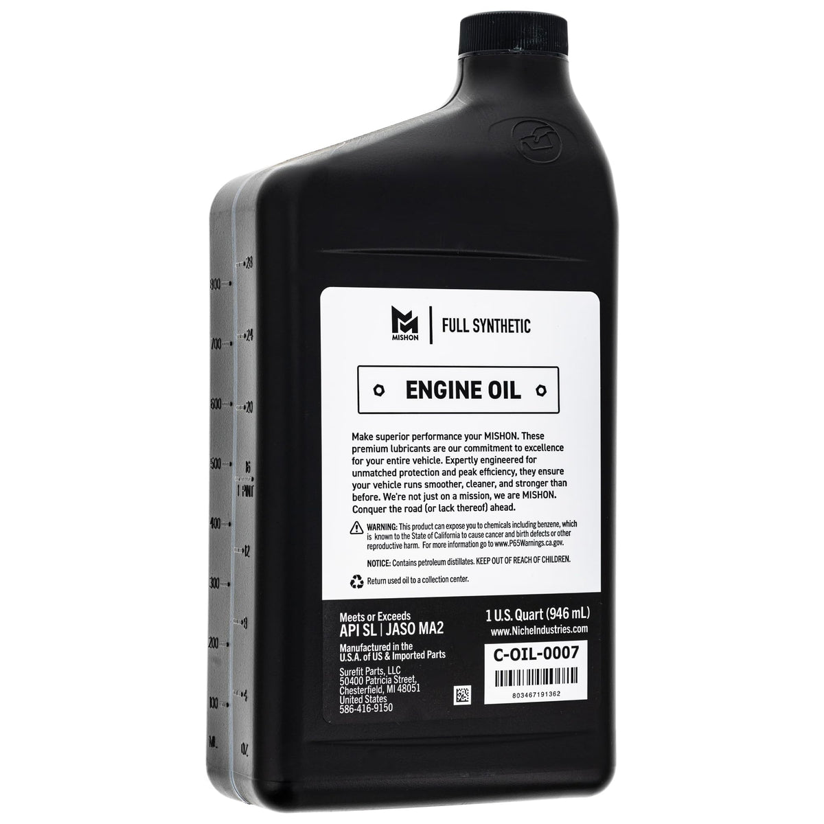 Engine Oil Change Kit J39156